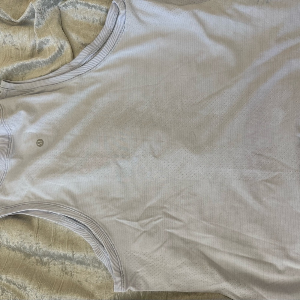 lululemon athletica White Tank Top